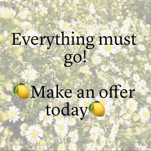 ALL ITEMS ARE NEGOTIABLE